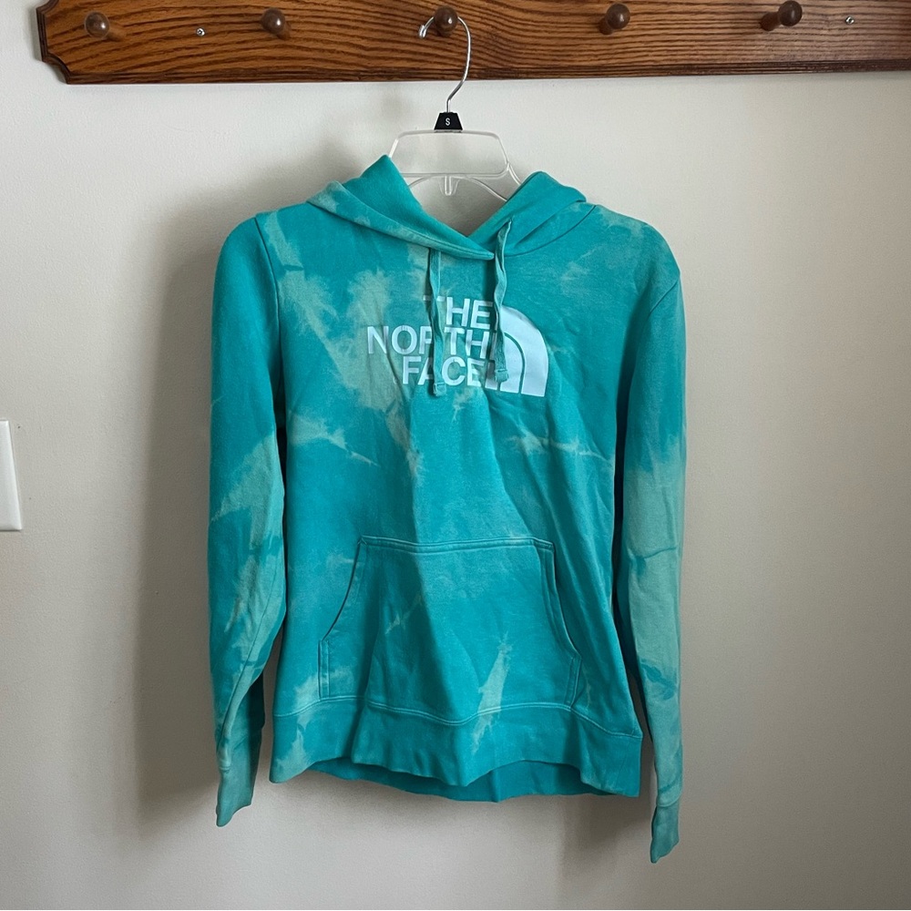 Unique Tie Dye North Face Sweatshirt